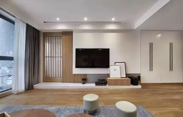 電視背景墻開始流行這樣設計了，你跟上了沒？